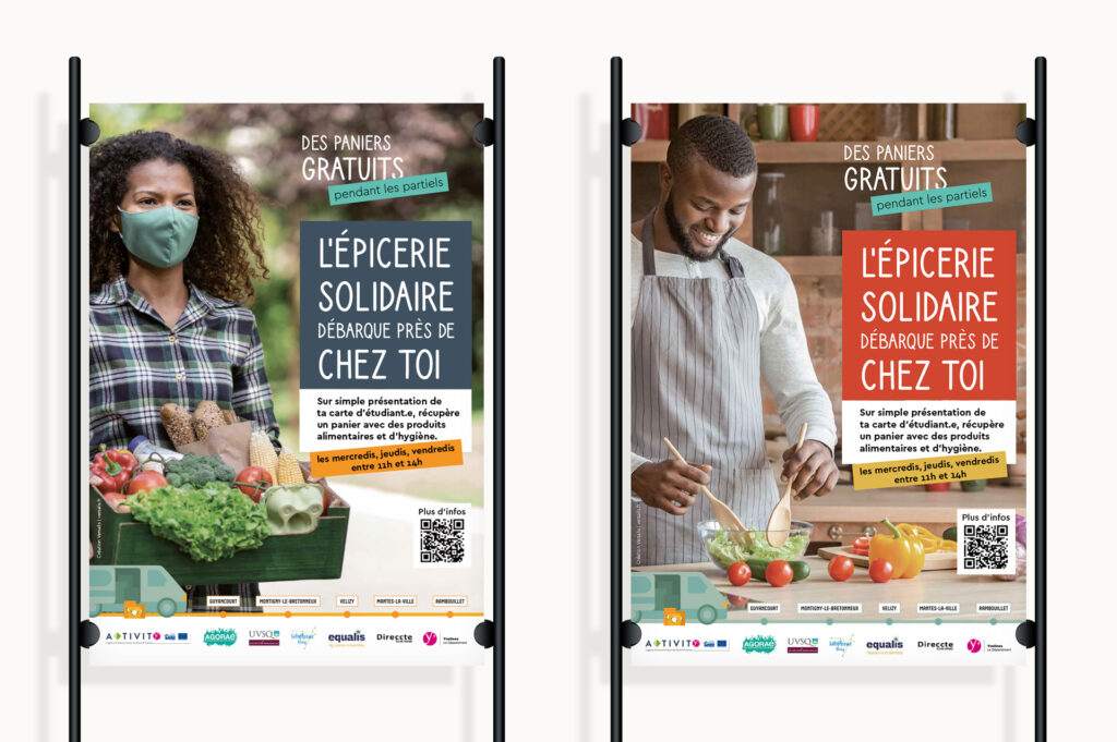 Affiche 1 bus, 1 panier - ActivitY'