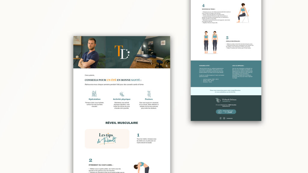 Newsletter Thibault Delmas