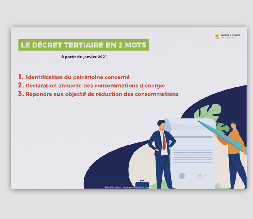 Vignette décret tertiaire - Energie et service